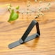 thumbnail image 4 of Zhuge Pinza para mantel de acero inoxidable de 12 piezas, pinza triangular para mesa de comedor doméstica, pinza elástica fija antideslizante, pinza para mantel ajustable (púrpura), 4 of 5