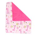thumbnail image 1 of Recién nacido bebé recién nacido manta suave edredón para proteger cochecito nuevo Jirafa rosa Zulema Manta Swaddle para ropa de cama, 1 of 8