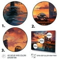 thumbnail image 3 of Designart "Pop Art Singapore II" Singapore Canvas Wall Art, 3 of 5