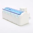 thumbnail image 1 of Soporte para cepillos de dientes con ventosa mágica, kit de accesorios de baño montado en la pared con cubierta a prueba de polvo, sin taladrar y sin clavar, duradero y estable ZefeiWu 8390613879875, 1 of 1