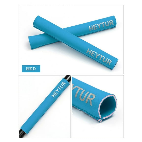 2Pcs Soft Canoe Kayak Paddle Grips Anti-skid Handle Cover Accessories