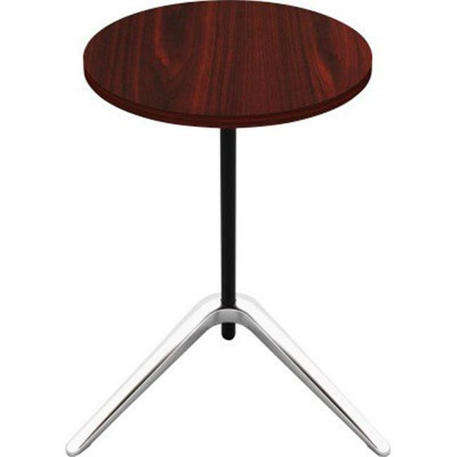 Lorell LLR86925 15.75 in. Zone d'Invités Table d'Accent Top Rond&44; Acajou