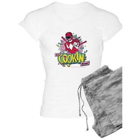 

CafePress - Power Rangers It s Cookin Time - Women s Light Pajamas