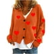 thumbnail image 2 of Puntoco Chaqueta Informal Con Botones Y Estampado De Moda Para Mujer, 2 of 4