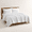 Arctic White-Oversized King, variant on Ash Blue Grey King Size Quilt Bedding Set Lightweight All Season Bedspread