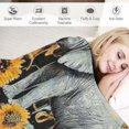 thumbnail image 3 of BCIIG Elephant Blanket for Kids Adults Elephant Lovers, Flannel Elephant Blankets Gifts, Elephant Throw Blanket for Sofa Couch Bed Living Room Soft Warm Cozy Elephant Decor  40x50in, 3 of 6
