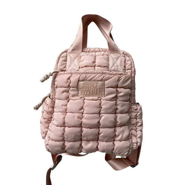 Steve Madden Quilted Brosie Backpack - Pink Madden NYC Women main image 3