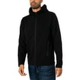 thumbnail image 2 of Jack & Jones Fusion Zip Hoodie, Black, 2 of 5