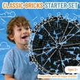 thumbnail image 3 of Strictly Briks Classic Bricks Starter Kit, Black, 96 Pieces, 2x3 Studs, Building Creative Play Set for Ages 3 and Up, 100% Compatible with All Major Brick Brands, 3 of 7