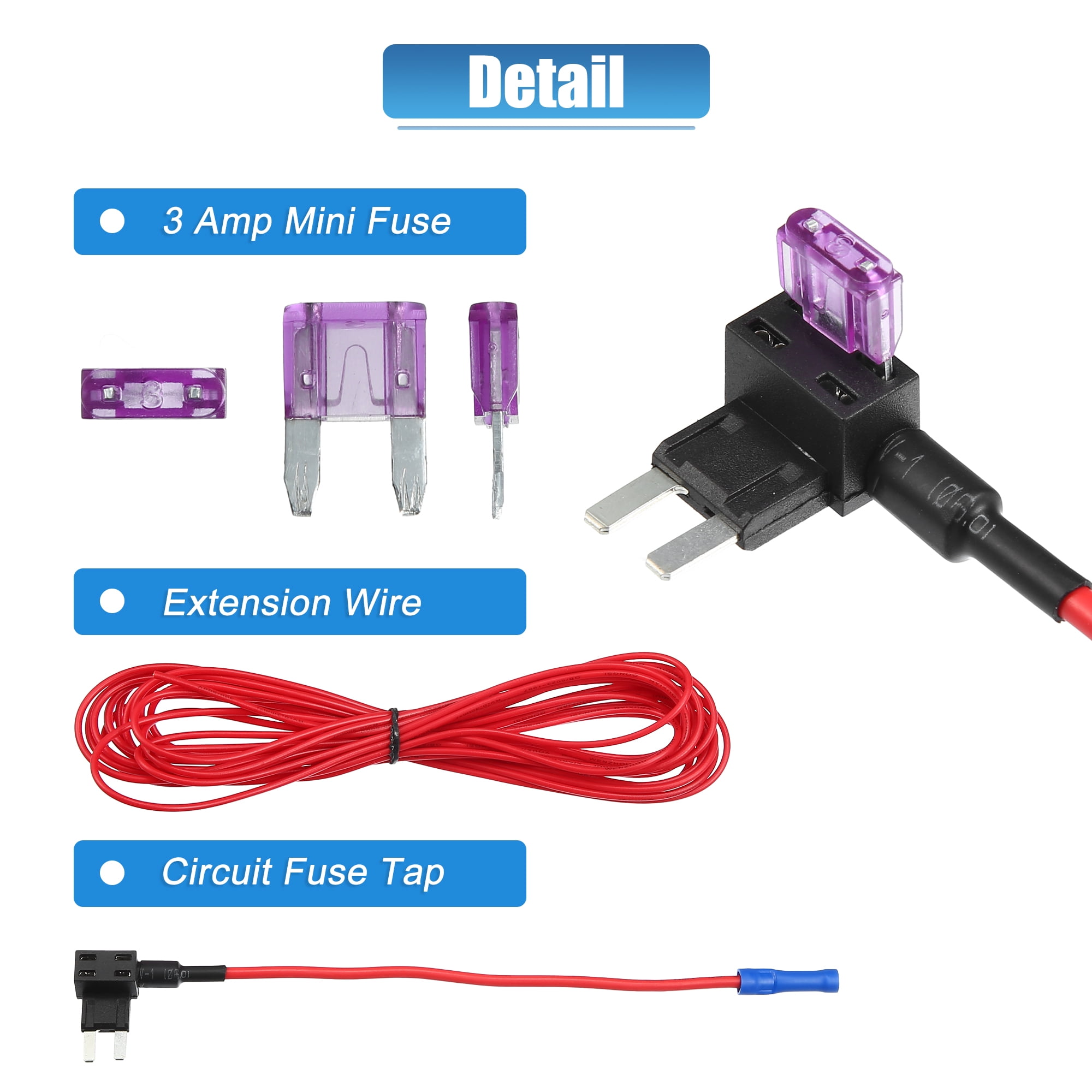 Unique Bargains Car Amplifier Adapter Interface for Ford 2011-2018 Extension Wire