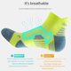 thumbnail image 3 of Calcetines para correr maratón para hombres y mujeres, calcetines deportivos con fondo de toalla engrosado, calcetines náuticos de tubo corto y caña baja, 3 of 6