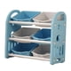 thumbnail image 5 of Organizador de juguetes para niños, estante de almacenamiento de juguetes para el dormitorio, libros y juguetes. Azul claro, 5 of 9
