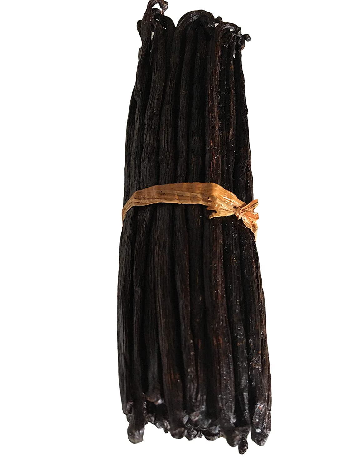 10 Organic Madagascar Vanilla Beans Grade B (5"7") for Making Extract