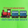 thumbnail image 3 of CafePress - Train Talk Light T Shirt - Light T-Shirt - CP, 3 of 4
