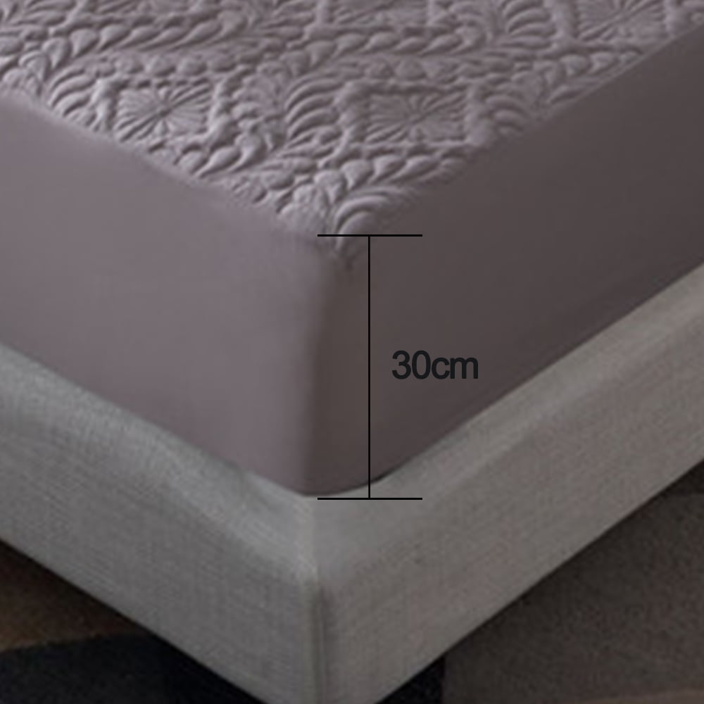 Queen Mattress Protector Soft Quilted Fitted Breathable Waterproof Mattress Pad Cover Bed Wetting Noiseless Sheet for Kids Potty Training Queen Size Mattress Protection - 140X200+30cm