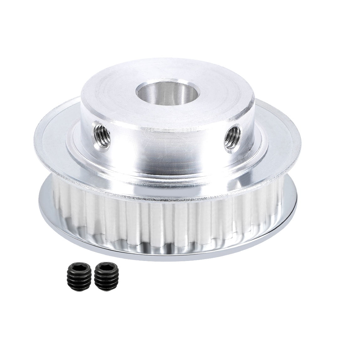 Aluminum XL 30 Teeth 12mm Bore Timing Belt Pulley for 10mm Belt 3D