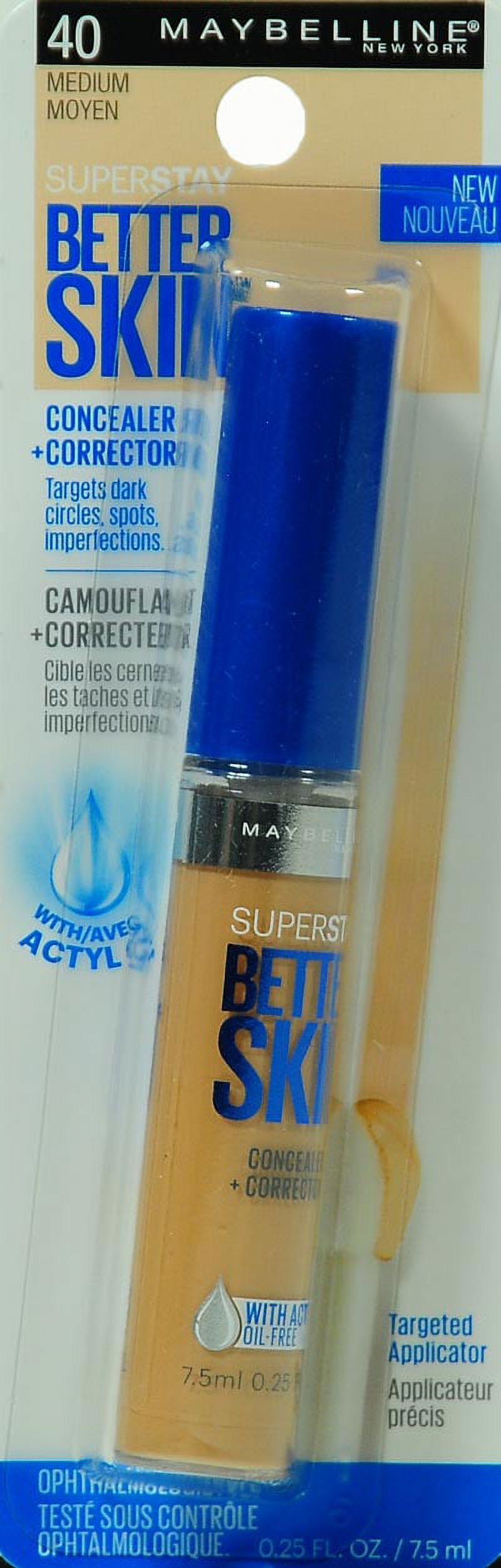 Maybelline Super Stay Better Skin Concealer + Corrector, Medium photo 2