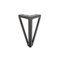 thumbnail image 1 of Cateissary Patas triangulares para muebles, impermeables, para sala de estar, cama, mesa, pies, accesorios de repuesto para el hogar y la Oficina Almacenamiento y organización del hogar Negro Cateissary HA067356-01, 1 of 6