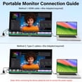 thumbnail image 4 of Monitor portátil InnoView 23,8" 4K UHD 60 Hz 100% sRGB USB-C HDMI, 4 of 8