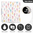 thumbnail image 5 of Yayeee Magnetic Dishwasher Cover for The Front Decoration Home Kitchen Machine Sticker Protector, Colorful Ice Cream Pattern, 5 of 6