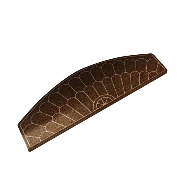 vnanda Stair Safety Pad Stair Treads Peel Stick Pad Self-adhesive Soft Safety Stair Grip Strip for Wooden Stairs Non-slip Durable Floor Protection Mat