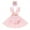 Pink, variant on IBTOM CASTLE Baby Girl 1st Birthday Outfit Lace Tulle Romper Princess Tutu Dress Headband Shiny ONE Cake Smash Photo Shoot Clothes 12-18 Months Pink