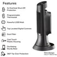 thumbnail image 7 of Honeywell Compact Digital Ceramic Tower Heater - 12.75" - Black, 7 of 7