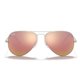 thumbnail image 1 of RB-Hip Hop-sunglasses Unisex Sunglasses RB3025 Silver Aviator Pink Mirrored 62mm - NEW, 1 of 5