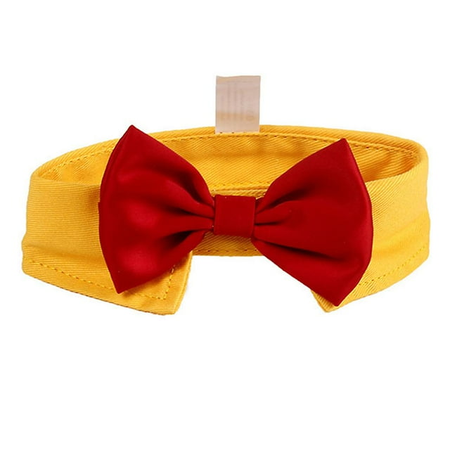 Pajarita para perro con cuello de esmoquin ajustable, pajarita para disfraz de mascota adecuada para perros y gatos
