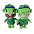 thumbnail image 1 of Peluche 11 Pouces Happy Tree Friends Htf Flippy Fliqpy Poupée en Peluche Anime Jouet Poupée Cadeau-1, 1 of 2