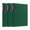 Green, variant on 3 Pack A4 Document Organizer Folders with 90 Clear Inserts
