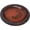Red/Charcoal, variant on ANHXN Birds and BeyondT Gloss Bird Bath Bowl with Matte Rim,