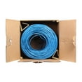 thumbnail image 2 of 1000FT CAT6 RISER CABLE BLUE CMR-RATED ETHERNET BULK, 2 of 6
