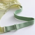thumbnail image 3 of Gibobby Brasier de Cierre Frontal, cómodo sujetador con hebilla frontal, ropa interior femenina de tamaño(Verde,85B), 3 of 4