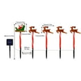 thumbnail image 4 of 6-Pack of Moving Christmas Lights, LED Solar Christmas Lights Outdoor Waterproof, Animated Tree & Reindeer Garden Light, Dual Power Holiday Decor for Yard, Pathway, Patio, 4 of 7