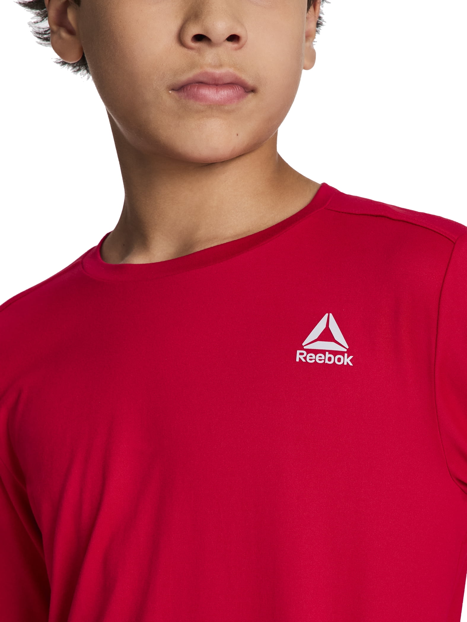 Reebok Boy's Legacy Performance Long Sleeve Core T-Shirt, Sizes 4-18