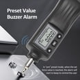 thumbnail image 3 of Electronic Digital Torque Screwdriver 1/4'' Drive Screwdriver Torque Wrench Electrician Torque Screwdriver with LCD 0.1-0.5N.m Torque Range Adjustable Screwdriver Torque with Bits, 3 of 7