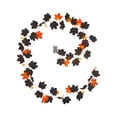 thumbnail image 1 of 10ft Light String Simulation Rattan Plastic LED For Holloween Party Wall Hanging Indoor Decoration Orange Halloween Pumpkin, 1 of 15