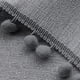thumbnail image 3 of Cortinas de gasa transparente con bolsillo para varilla para cocina, sala de estar y dormitorio. Transpirables y ligeras. Gris claro, 200 x 100 cm., 3 of 8