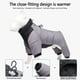 thumbnail image 2 of Abrigo De Invierno Para Perros, Chaqueta Para Perros A Prueba De Viento, Abrigos Cálidos Con Correa De Anillo 2D, Ropa Para Mascotas A Rayas Reflectantes Para Perros Pequeños, Medianos Y Grandes Muyoka Hogar, 2 of 7