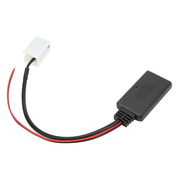 Cable de audio para radio con Bluetooth, cable auxiliar Bluetooth 5.0 para automóvil, cable auxiliar Bluetooth, cable auxiliar Bluetooth de mayor durabilidad