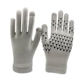 thumbnail image 4 of Guantes deportivos Guantes de ciclismo táctiles de pantalla táctil para correr regalos Gris, 4 of 8