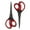 Black/Red, variant on LIVINGO 8" Titanium Non-Stick Scissors, All Purpose for Office, 2 Pack Red Black