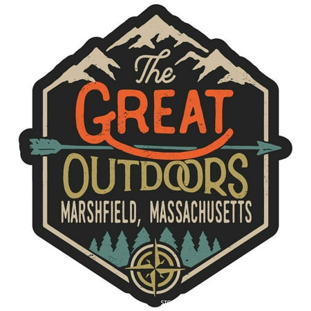 

Marshfield Massachusetts The Great Outdoors Design 4-Inch Magnet