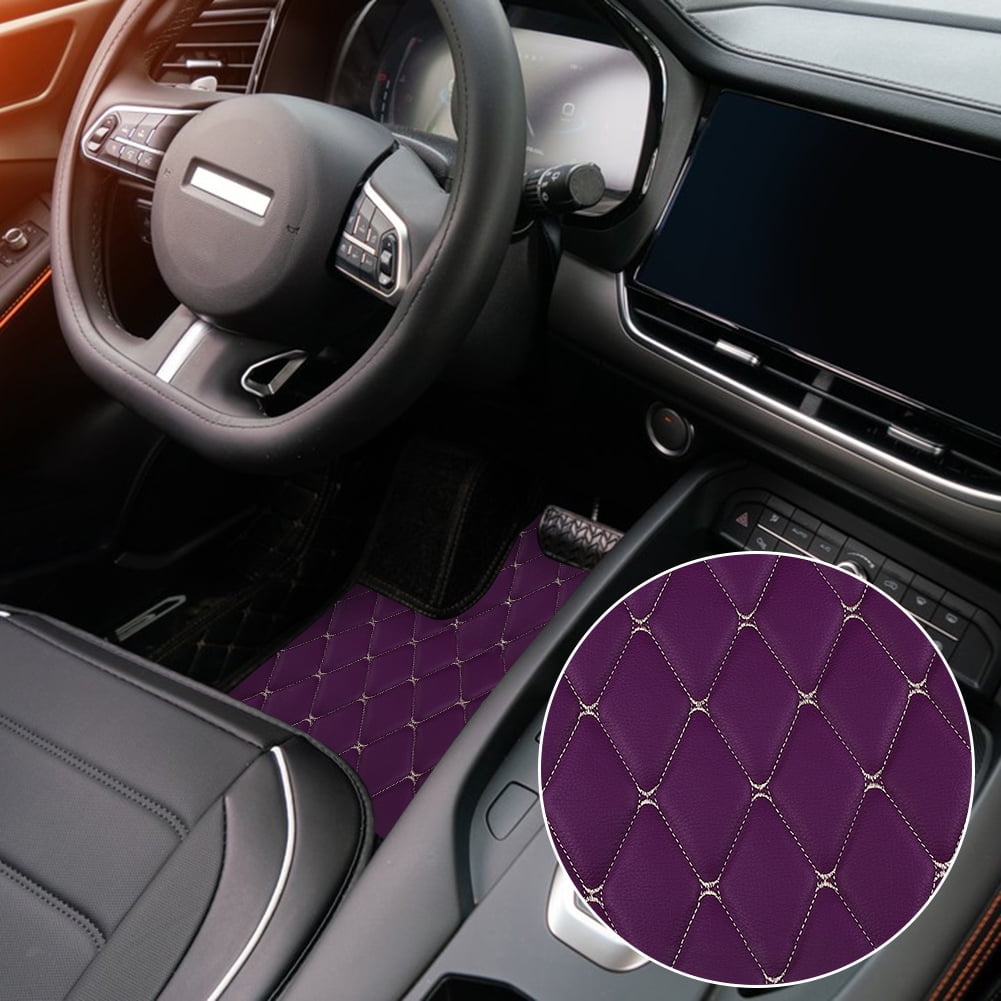 Quilted PVC Leather Fabric with Sponge Backing – Soft Upholstery for Car, Motorbike, Boat, Furniture 155cm x 100cm