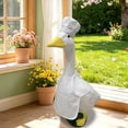 thumbnail image 4 of Pandiboks porch goose outfit 23in porch goose clothes White Nylon,Spandex Outdoors Party Soft decoration Gifts for others, 4 of 6