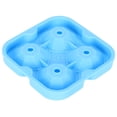thumbnail image 1 of Molde de hielo reutilizable de 4 rejillas BuyWeek Silicona, 1 of 12