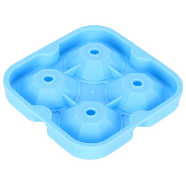 Molde de hielo reutilizable de 4 rejillas BuyWeek Silicona