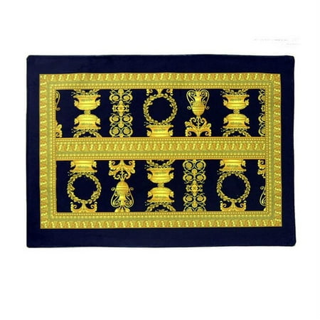 

VIRSY Decoration Traycloth anddoily Home Plate Pads New Arrivals European Velvet Place Mats Dining Room Placemats Table Mats