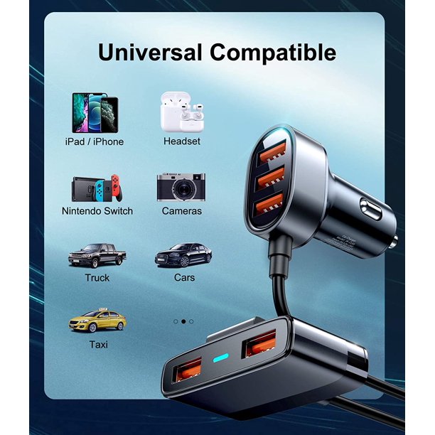 Multi usb car deals charger